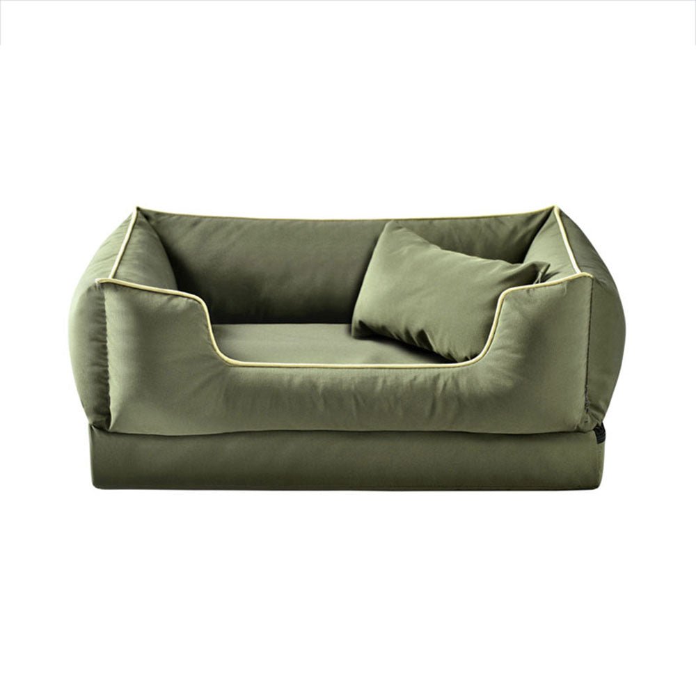 Nordic Style Waterproof Anti-Scratch Washable Dog Sofa Bed with Pillow - Image 11