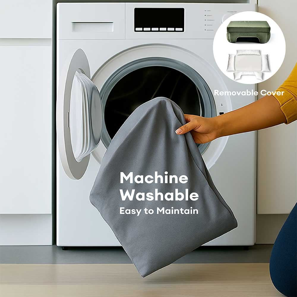 Nordic Style Waterproof Anti-Scratch Washable Dog Sofa Bed with Pillow - Image 5