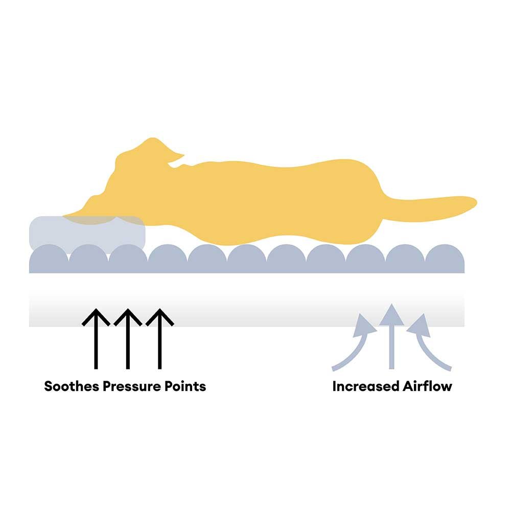 Creamy Plush Super Large Donut Human Dog Bed - Cuddle Cradle - Image 6