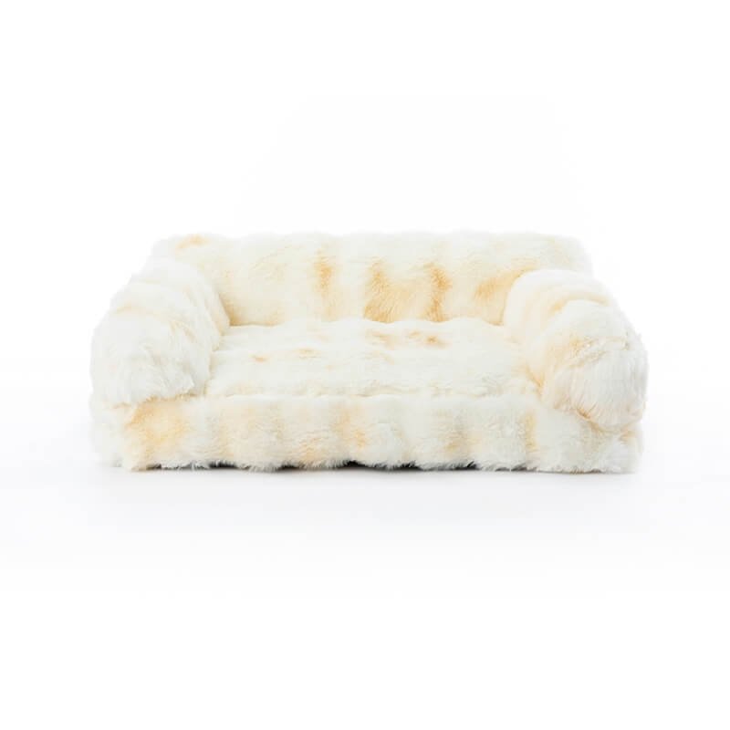 Fluffy Plush Thickened Cozy Pet Calming Bed Dog Cat Sofa Bed - Image 9