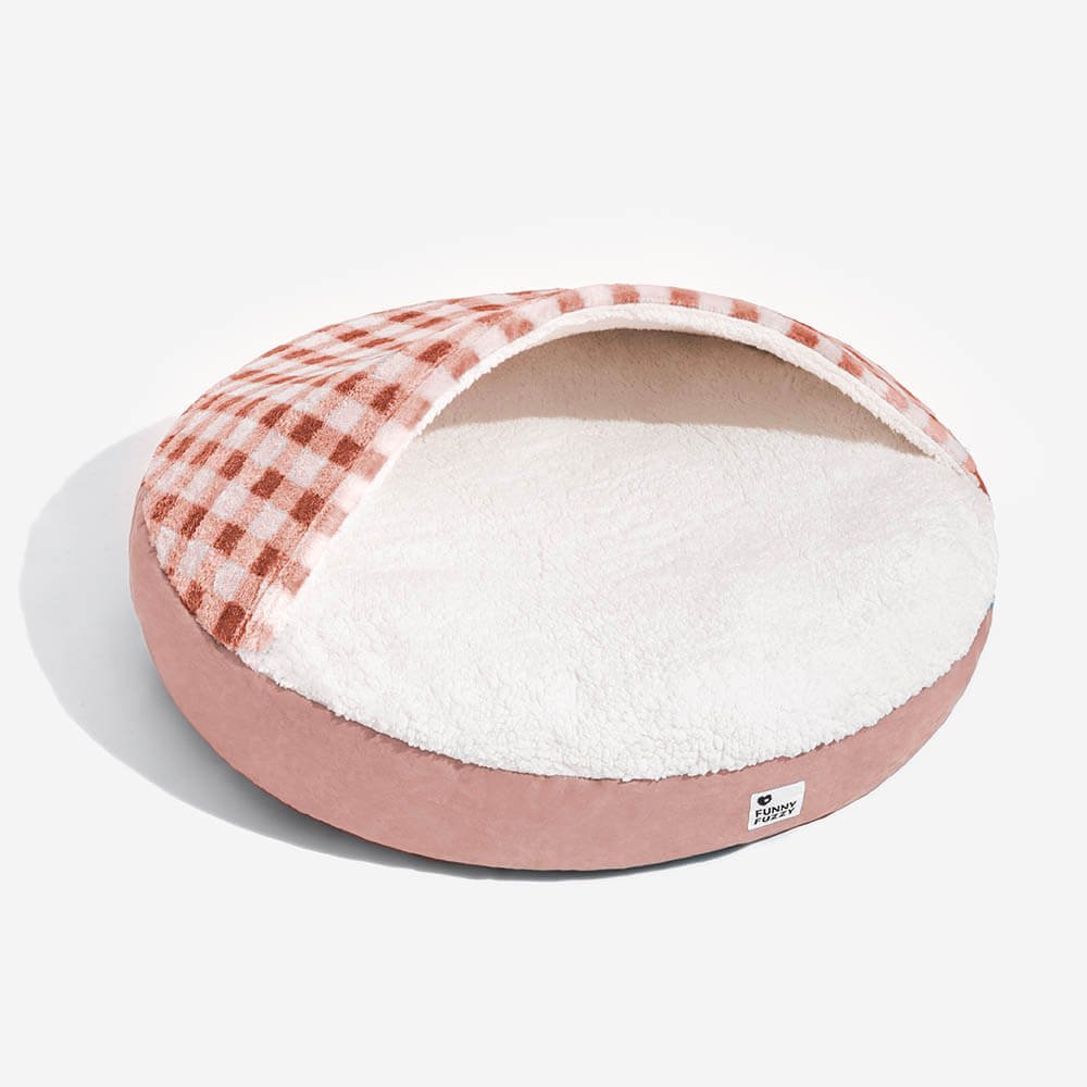 Round Canopy Dream Hideaway Dog Bed Pet Nest Bed - Image 14