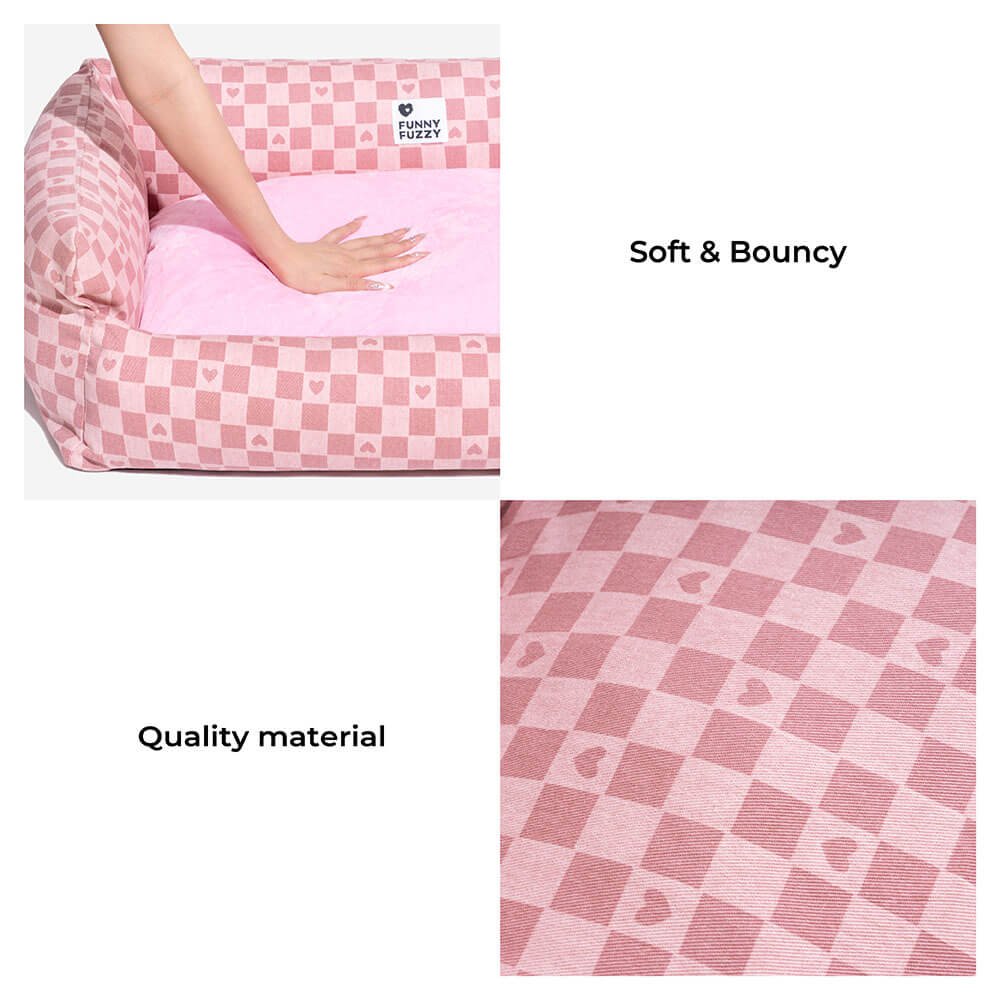 Heartbeat Series Deep Sleeping Dog Sofa Bed - Image 4