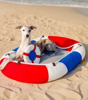 Summer Cooling Waterproof Boat-Shaped Pet Bed or Pillow – Chill Raft