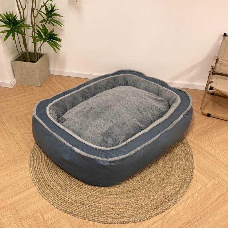 Large Warm Deep Sleeping Bed Dog Bed - Image 6